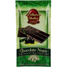 Chocolat Noir à l'Huile d'Olive - El Barco Delice (100 g)