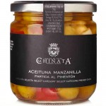 Olives Manzanilla Coupées au Paprika - La Chinata