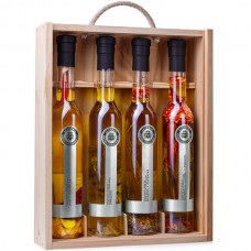 Huile d'Olive Vierge Extra ‘4 Condiments’ - La Chinata (4 x 250 ml)